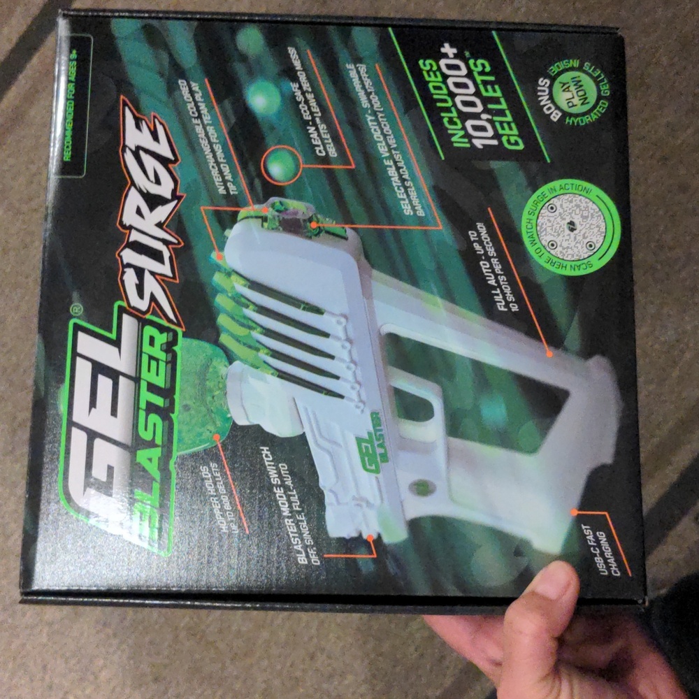 Gel Blaster Surge Rechargeable Water Gellet Toy Blaster